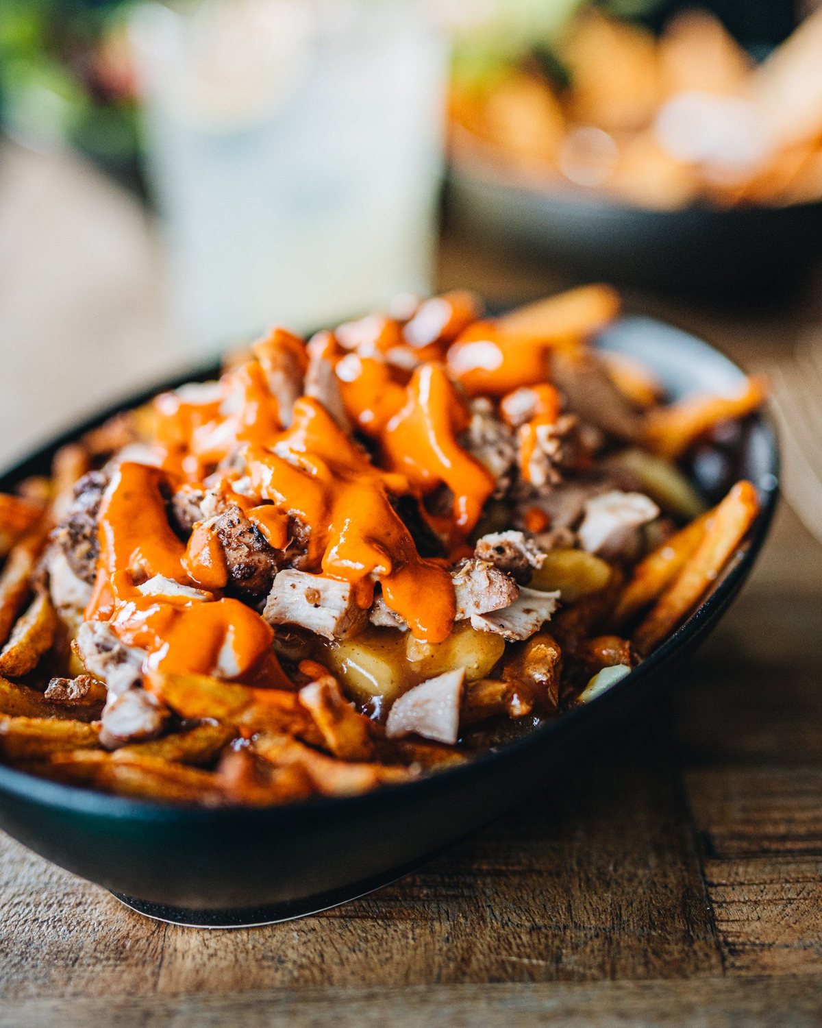 Poutine Au Poulet Jerk
